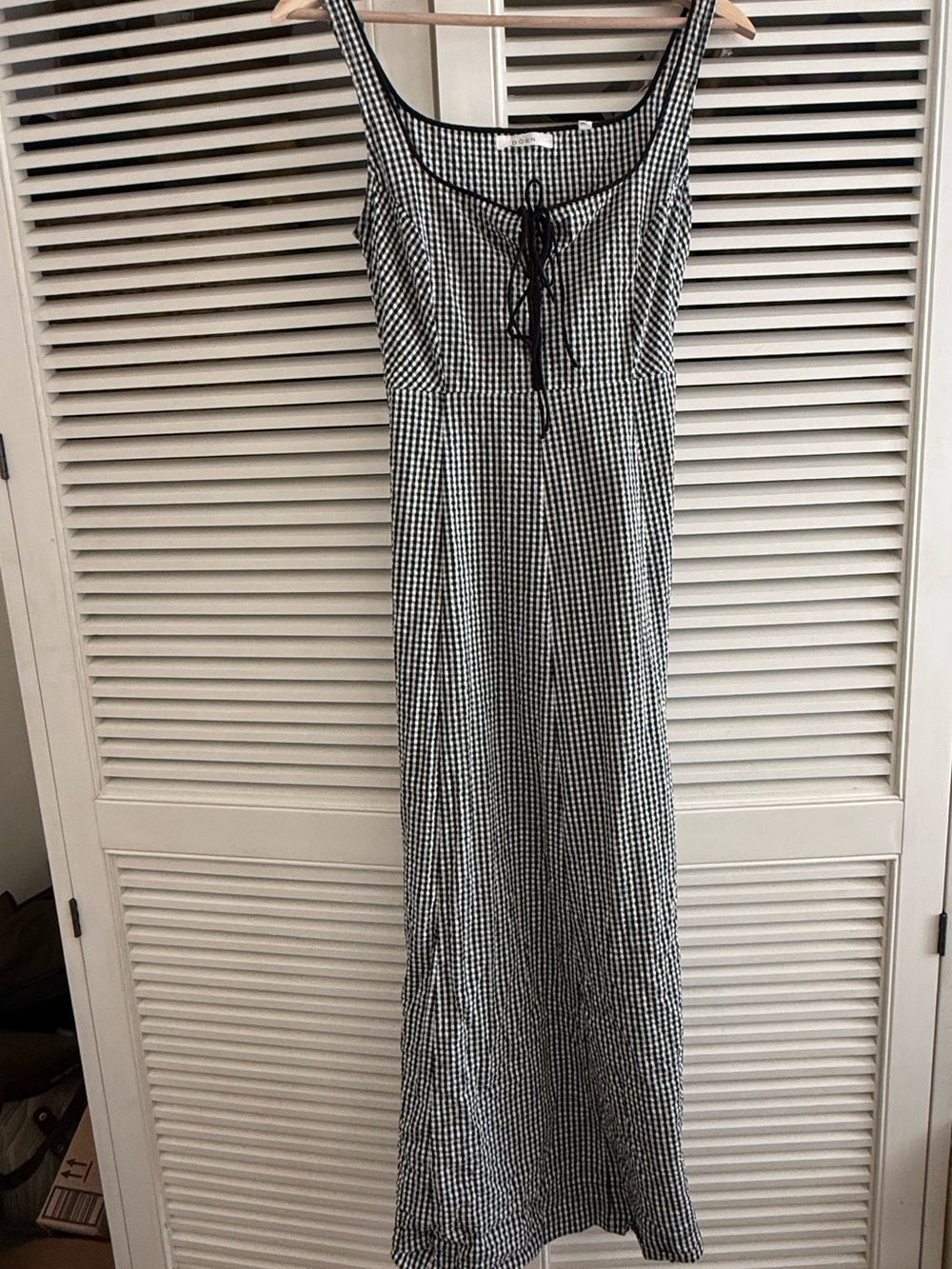 Delaney Dress in La Maddalena Gingham from DÔEN